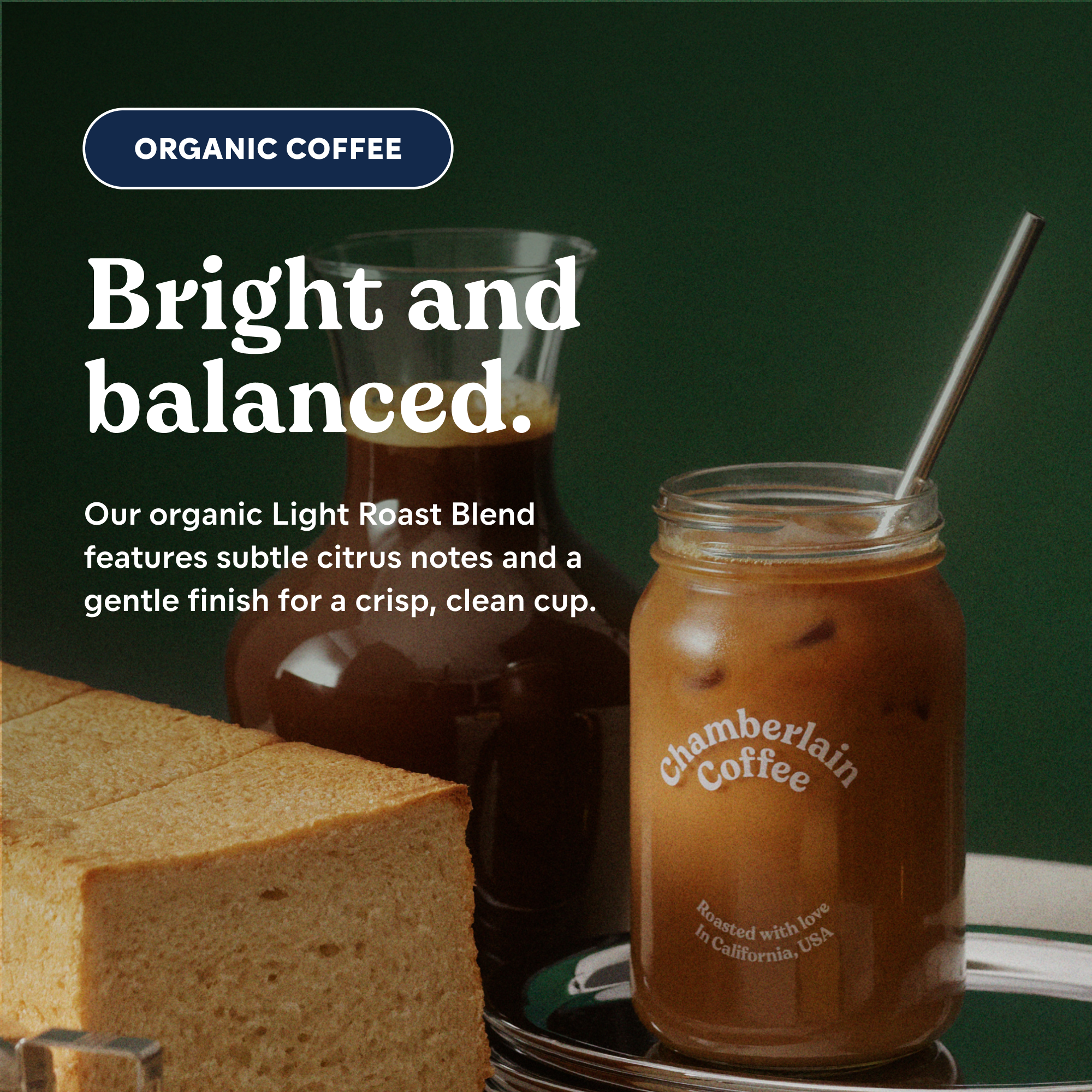 Organic Light Roast Coffee Blend